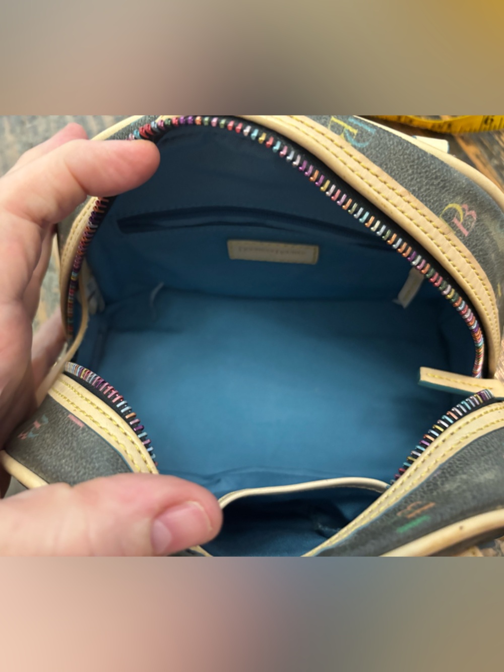 Dooney & Bourke Signature Mini Bowler Bag - Picture 9 of 16